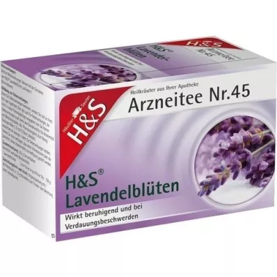 H&amp;S Lavendlilillede filtrikott, 20X1.0 g