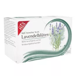 H&S Lavendlilillede filtrikott, 20X1.0 g