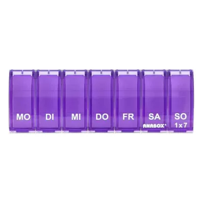 Anabox 1x7 lilla (1 tk)