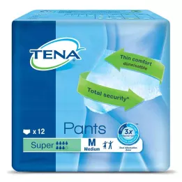 TENA PANTS super M ConfioFit ühekordseks kasutamiseks mõeldud püksid, 12 tk