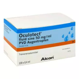 OCULOTECT vedeliku sine PVD silmatilgad, 120X0,4 ml