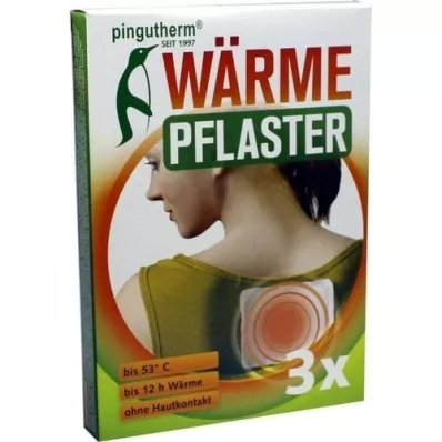 PINGUTHERM flex heat plaaster, 3 tk