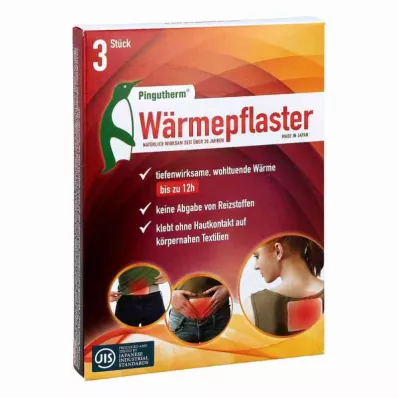 Pingutherm flex kuumusplaastrid (3 tükki) Pingutherm flex kuumusplaastrid (3 tükki)