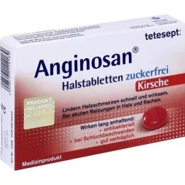 TETESEPT Anginosan kurgupastillid suhkruvaba kirss, 20 tk