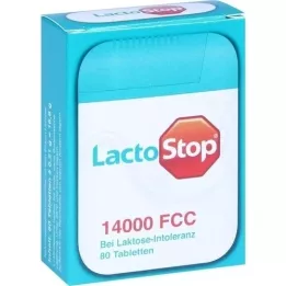LACTOSTOP 14,000 FCC Tablettide dosaator, 80 tk