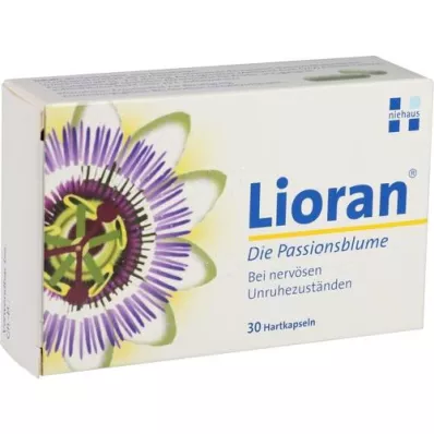 LIORAN Passionfloweri kõvad kapslid, 30 tk