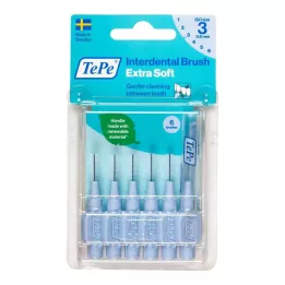 TEPE Interdentaalhari x-soft 0,6mm ISO 3 sinist, 6 tk