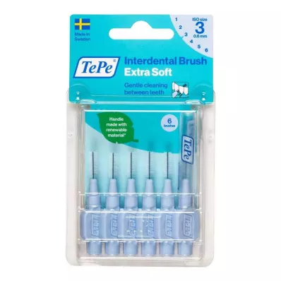 Tepe hambavahehari x-soft 0,6mm, 6 tk