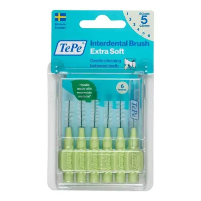 Tepe hambavahehari x-soft 0,8mm, 6 tk