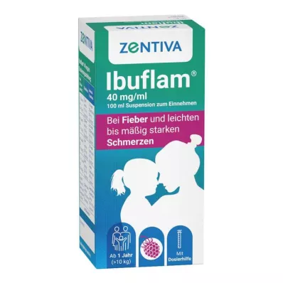 IBUFLAM 40 mg/ml suukaudne suspensioon, 100 ml IBUFLAM 40 mg/ml suukaudne suspensioon, 100 ml