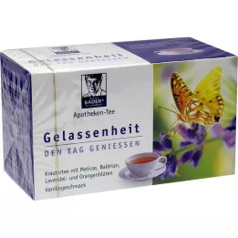 BADERS Pharmacy Tea Serenity filtrikott, 20 tk