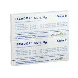 ISCADOR Qu c.Hg-seeria II süstelahus, 14X1 ml