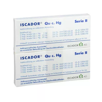Iscador Qu c.Hg seeria II süstelahus, 14X1 ml