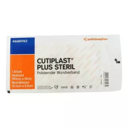 CUTIPLAST pluss steriilne 10x19,8 cm haavasidemete komplekt, 1 tk