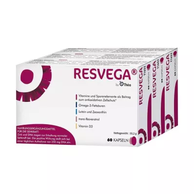 Resvega kapslid, 3x60 tk