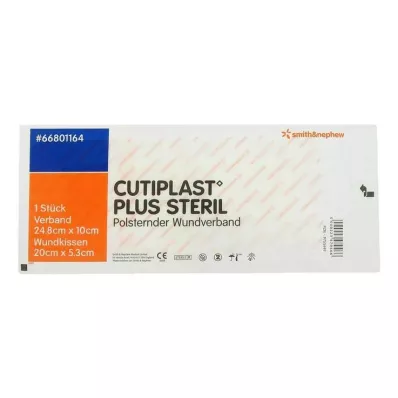 Cutiplast Plus steriilne 10x24,8 cm side, 1 tk