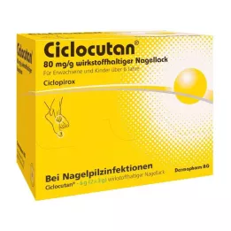 CICLOCUTAN 80 mg/g toimeaine küünelakk, 6 g