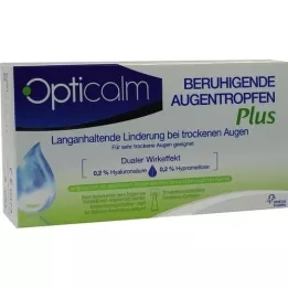 OPTICALM Rahustavad silmatilgad Plus üksikannuses, 20X0,5 ml