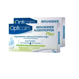OPTICALM Rahustavad silmatilgad Plus üksikannuses, 20X0,5 ml