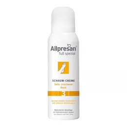 ALLPRESAN Foot special nr.3 väga kuivale nahale mõeldud vaht, 125 ml