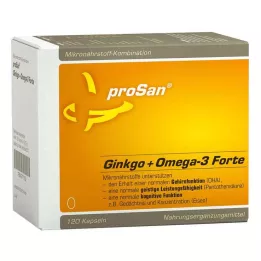 PROSAN Ginkgo+Omega-3 Forte kapslid, 120 kapslit