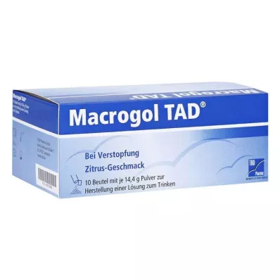 Makrogooli TAD pulber, 10 tk Makrogooli TAD pulber, 10 tk