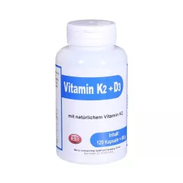 VITAMIN K2+D3 Berco kapslid, 120 kapslit