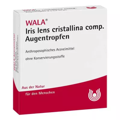 Iris Lens cristallina composituse silmatilgad (5x0,5 ml) Iris Lens cristallina composituse silmatilgad (5x0,5 ml)