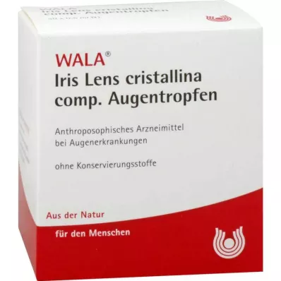 Iris Lens cristallina komp.Silmatilgad, 30X0,5 ml Iris Lens cristallina komp.Silmatilgad, 30X0,5 ml