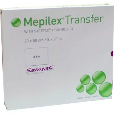 Mepilex Transfer haavaplaaster 20X50cm steriilne, 4 tk