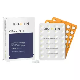 BIO-H-TIN H-vitamiin 2,5 mg 12 nädala jooksul tabletid, 84 tk