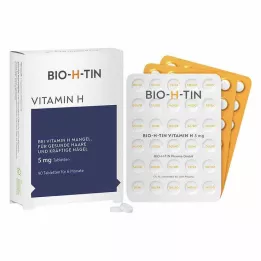 BIO-H-TIN H-vitamiin 5 mg 6 kuud tabletid, 90 tk