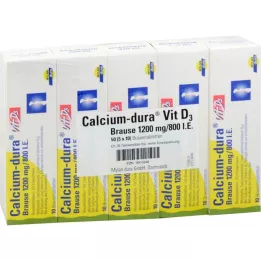 Calcium Dura Vit D3 kihisev 1200 mg / 800 RÜ, 50 tk