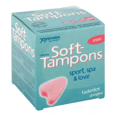 Pehmed tampoonid mini, 3 tk Pehmed tampoonid mini, 3 tk