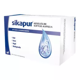 SIKAPUR ränihappe pehmed kapslid koos biotiiniga, 90 tk