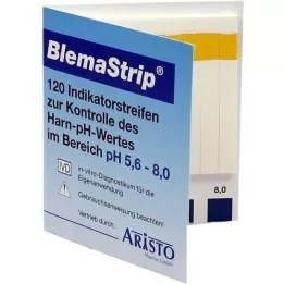 BLEMASTRIP pH 5,6-8,0 testribad, 120 tk