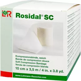 ROSIDAL SC Kompressiooniside pehme 10 cm x 3,5 m, 1 tk