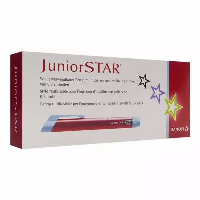 Juniorstar süstimisseade punane, 1 tk