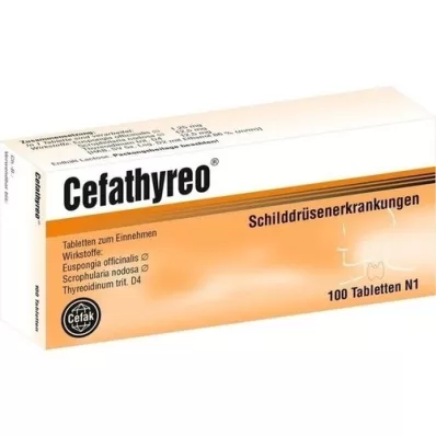 CEFATHYREO tabletid, 100 tk