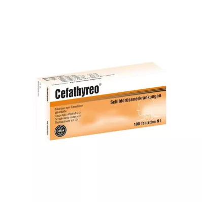 Cefathyreo tabletid, 100 tk Cefathyreo tabletid, 100 tk