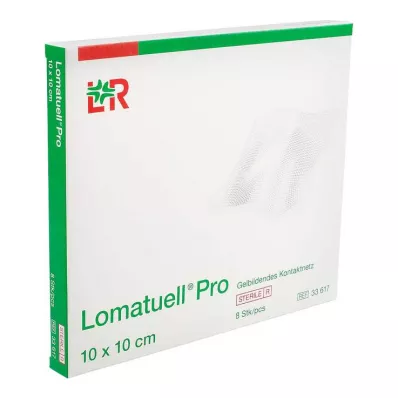 LOMATUELL Pro 10x10 cm steriilne, 8 tk