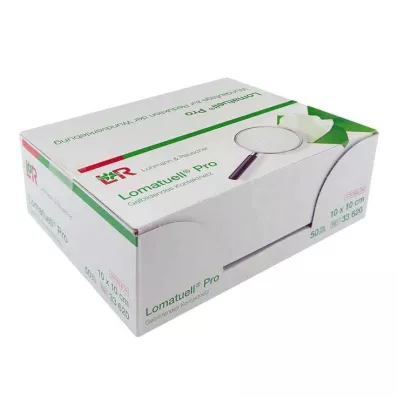 LOMATUELL Pro 10x10 cm steriilne, 50 tk