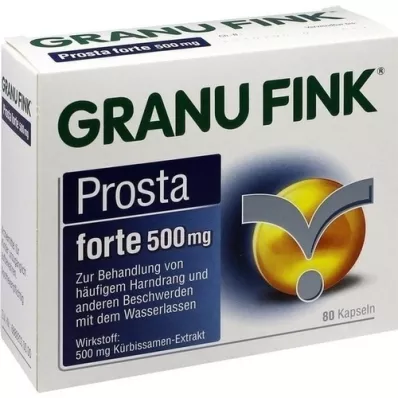 GRANU FINK Prosta forte 500 mg kõvakapslid, 80 tk