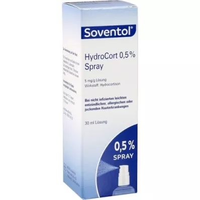SOVENTOL Hydrocort 0,5% sprei, 30 ml