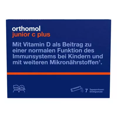 Orthomol Junior C plus graanulid, 7 tk