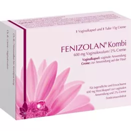 FENIZOLAN Combi 600 mg vaginaalne ovulum+2% kreem, 1 p