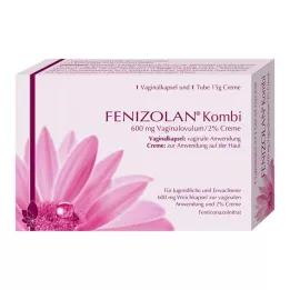 FENIZOLAN Combi 600 mg vaginaalne ovulum+2% kreem, 1 p