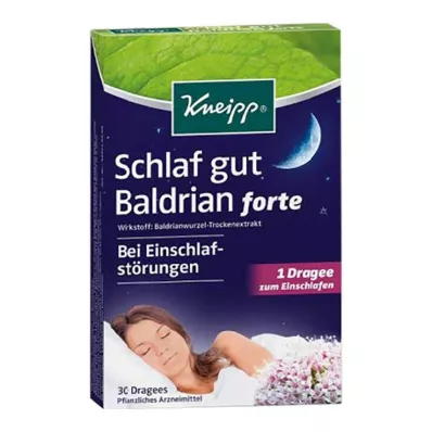 KNEIPP Sleep well valerian forte tabletid, 30 tk