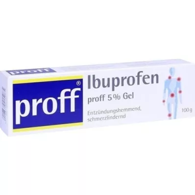 IBUPROFEN proff 5% geel, 100 g