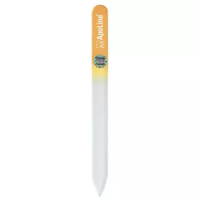 APOLINE Küüneviil klaas 14 cm oranž, 1 tk